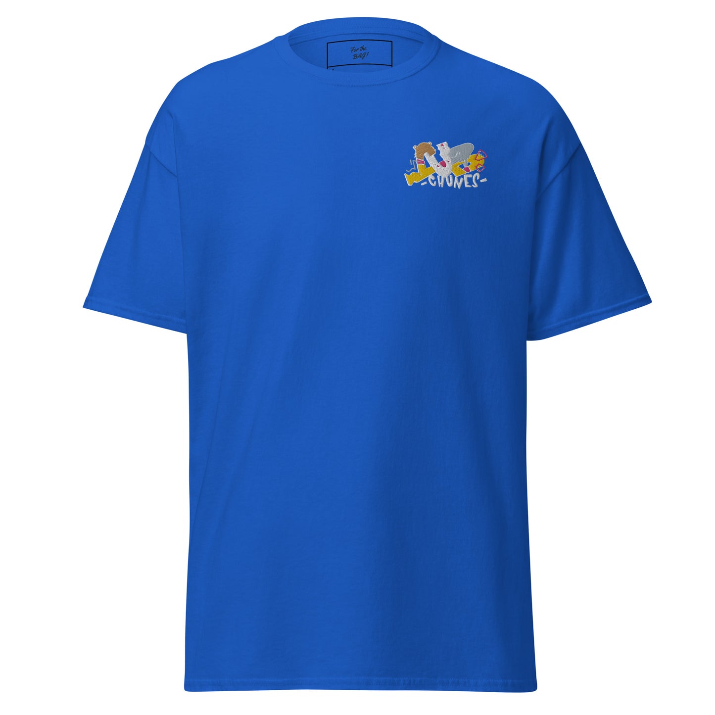 Blue Embroidered Cub Chunes Shirt