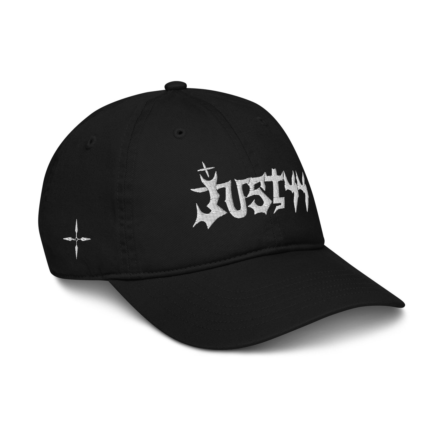 Black Justyy Hat with symbol