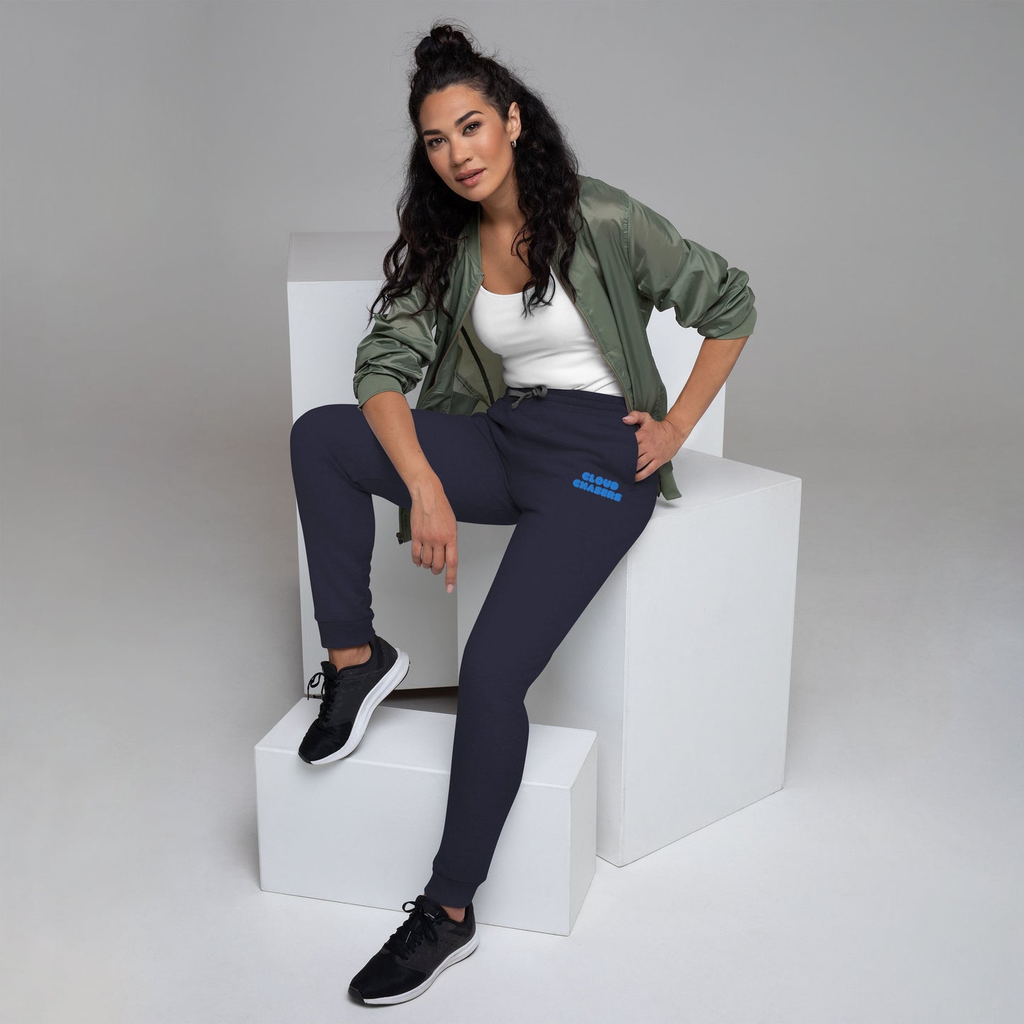 Navy Blue Cloud Chasers Joggers
