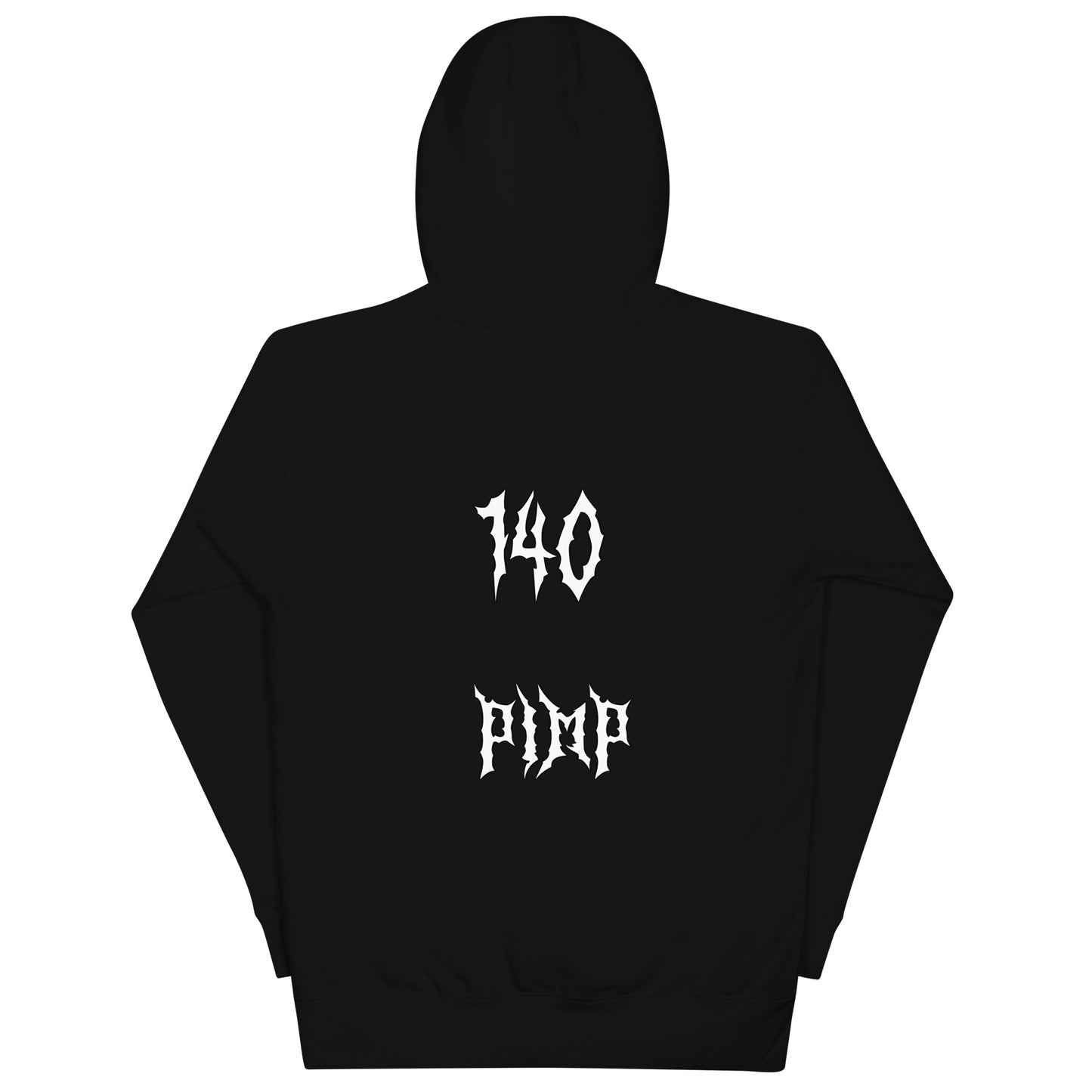 Black Warlord 140 Pimp Hoodie