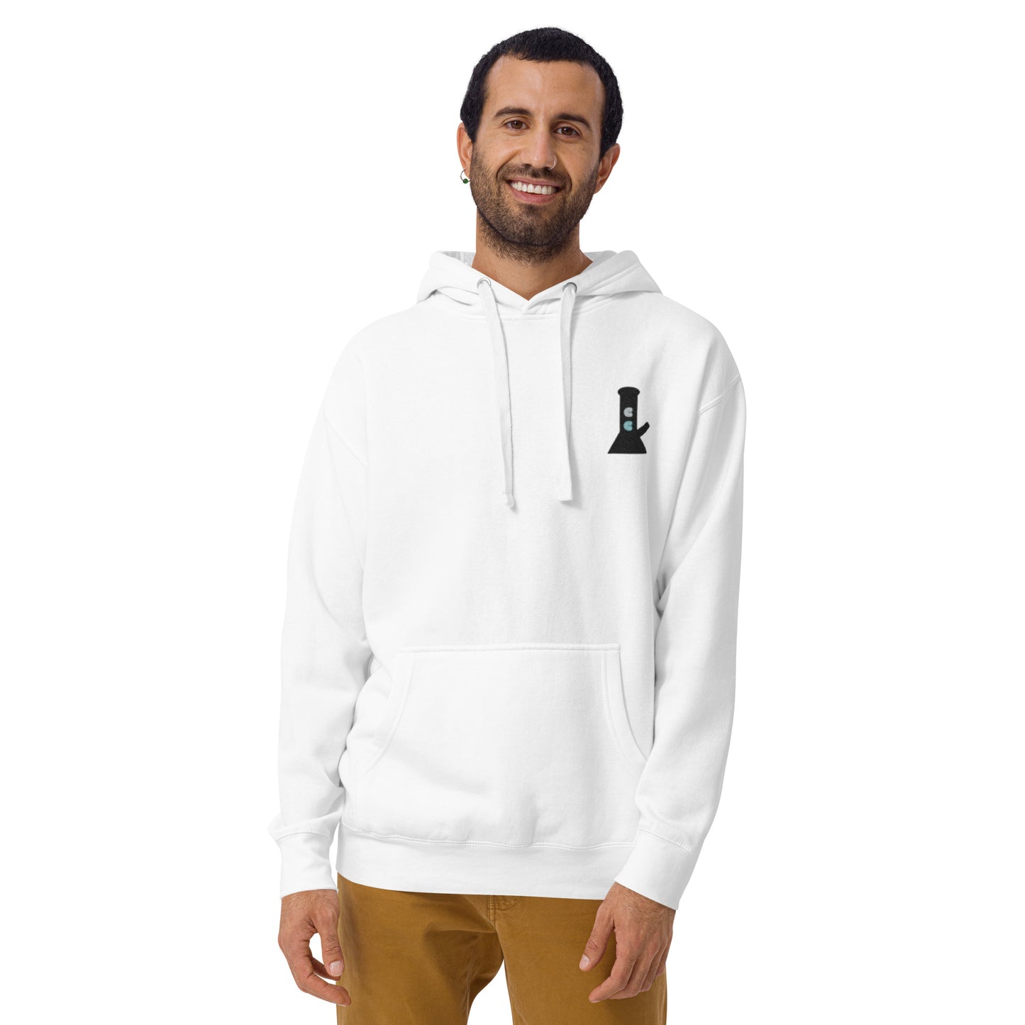 White Cloud Chasers Embroidered Bong Hoodie