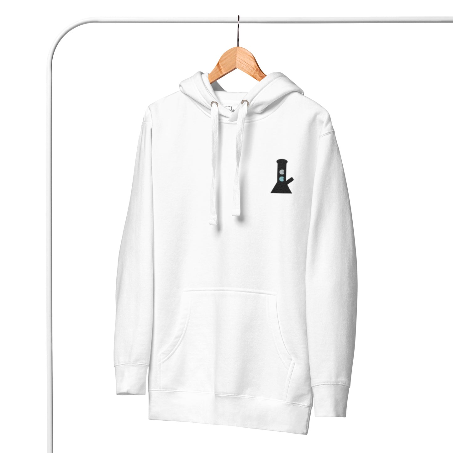 White Cloud Chasers Embroidered Bong Hoodie