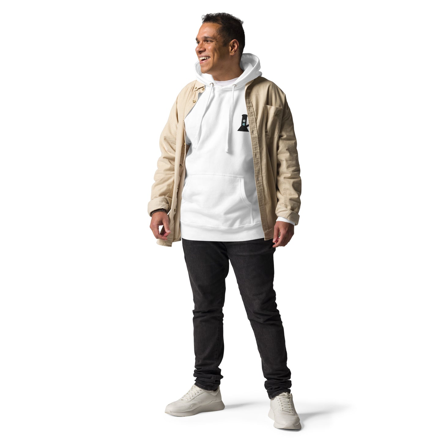 White Cloud Chasers Embroidered Bong Hoodie