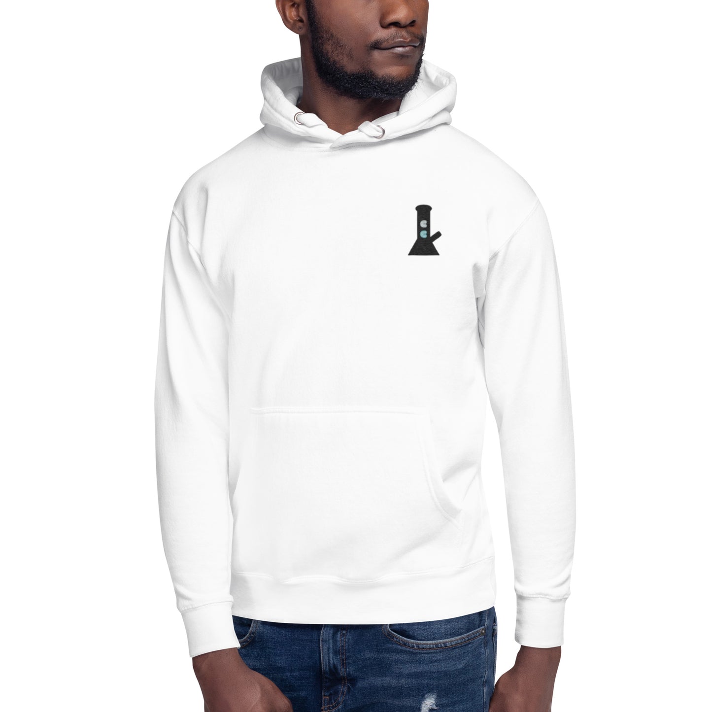 White Cloud Chasers Embroidered Bong Hoodie