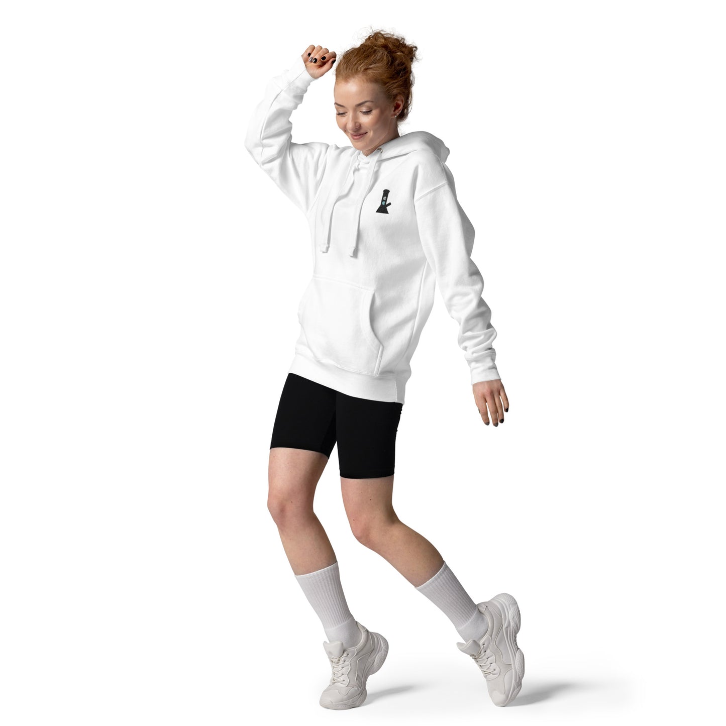 White Cloud Chasers Embroidered Bong Hoodie