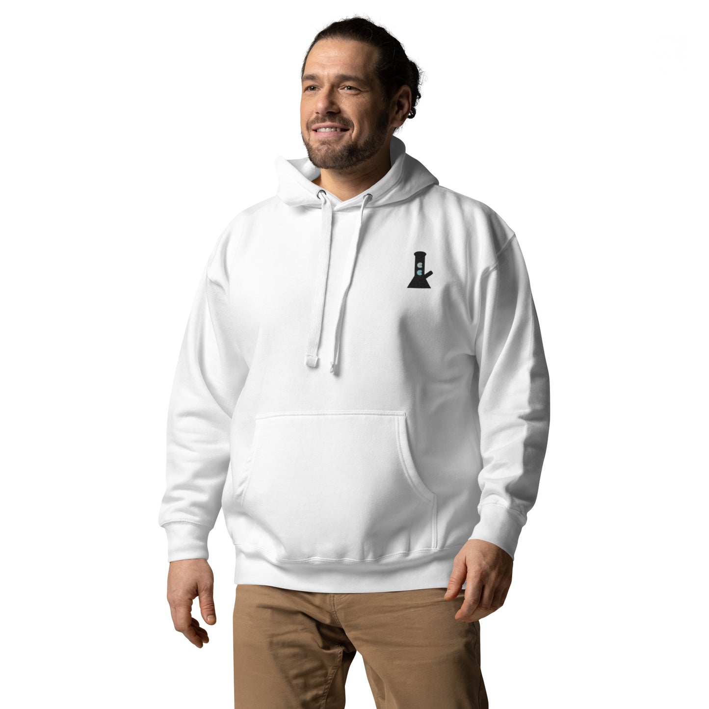 White Cloud Chasers Embroidered Bong Hoodie