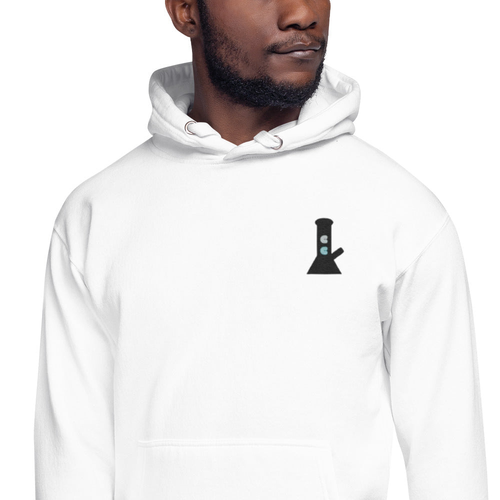 White Cloud Chasers Embroidered Bong Hoodie