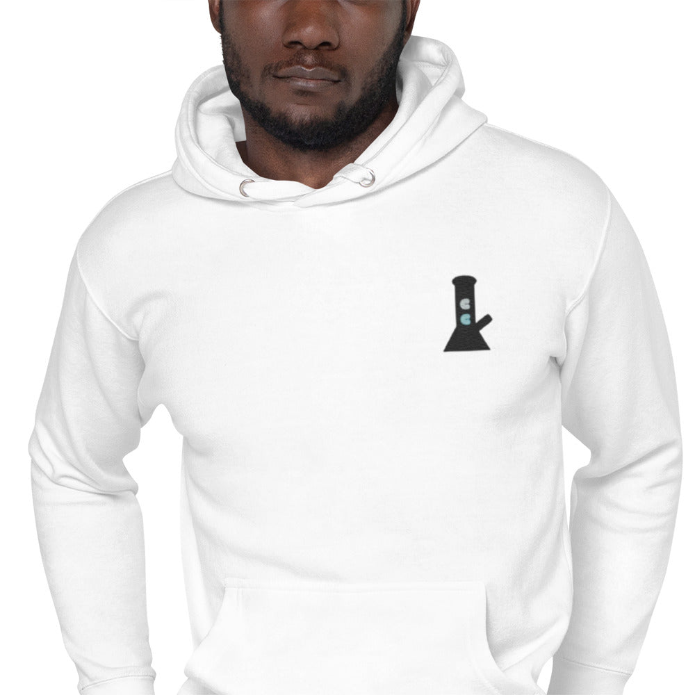White Cloud Chasers Embroidered Bong Hoodie
