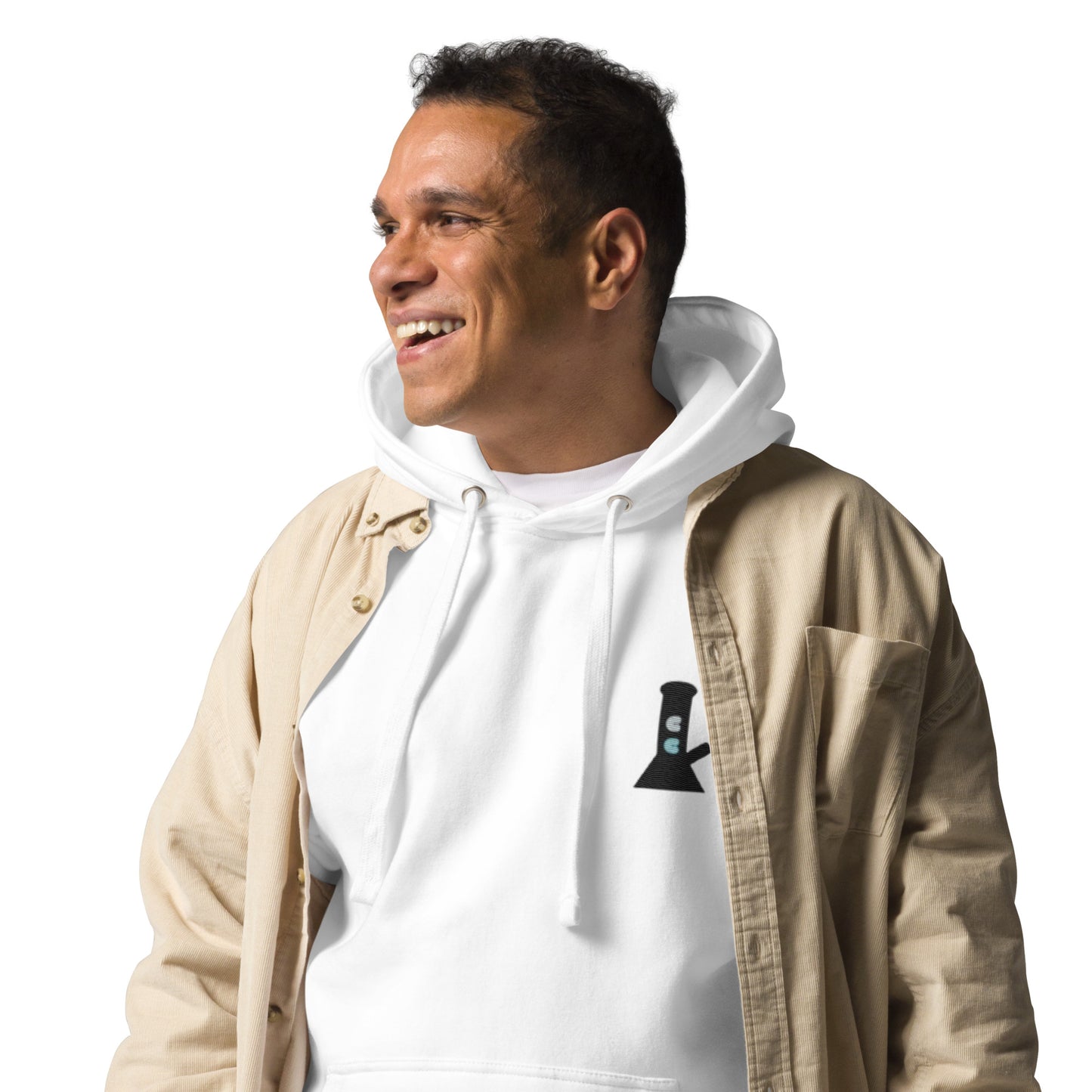 White Cloud Chasers Embroidered Bong Hoodie