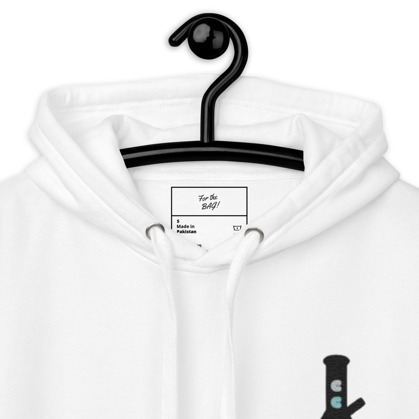 White Cloud Chasers Embroidered Bong Hoodie
