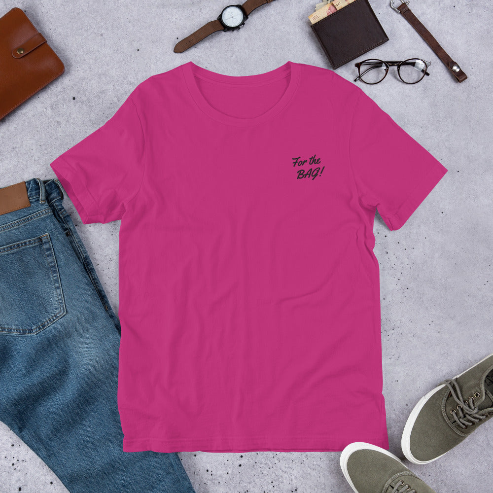 FortheBAG! Embroidered Pink t-shirt