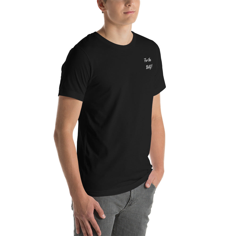 FortheBAG! Embroidered Black t-shirt