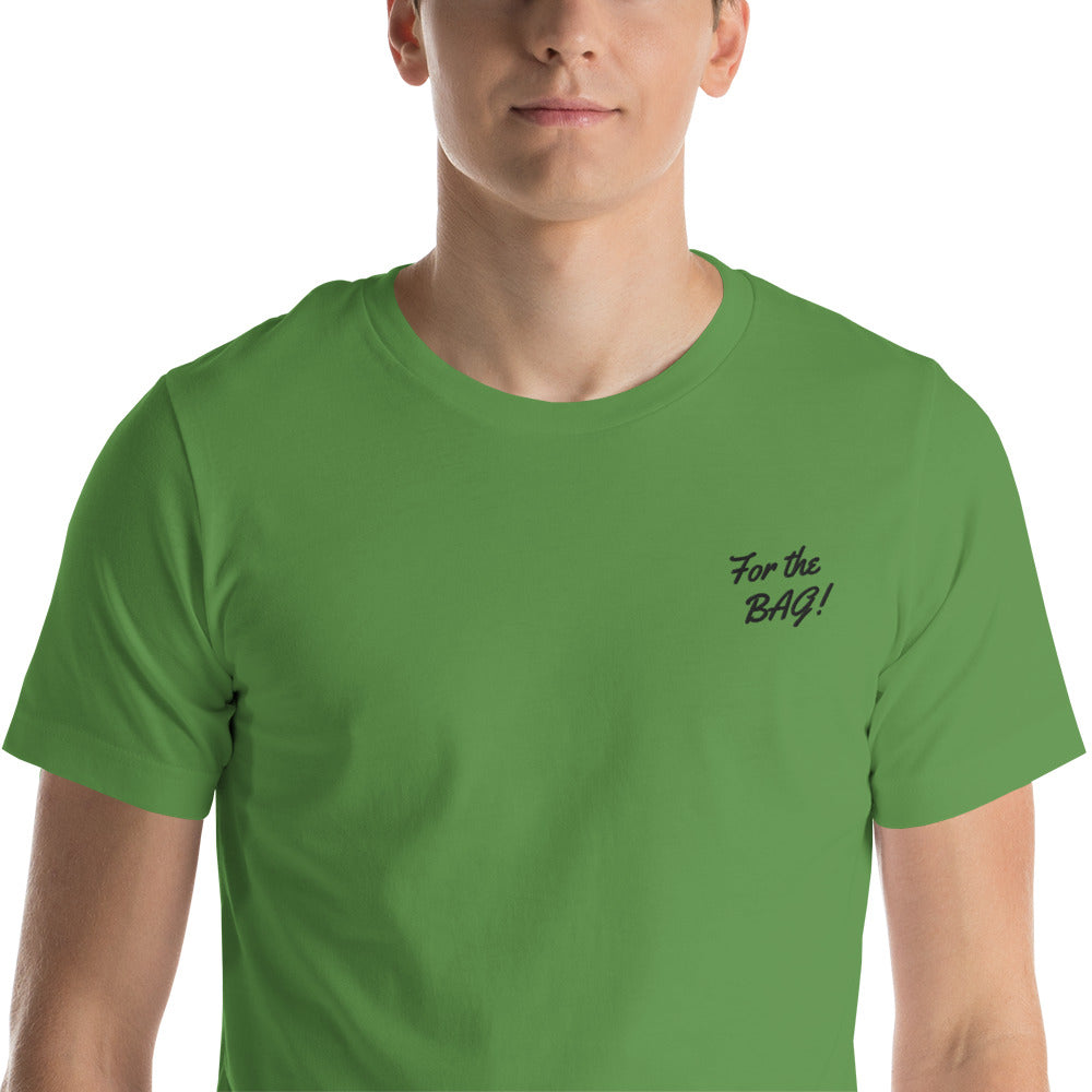 FortheBAG! Embroidered Green t-shirt