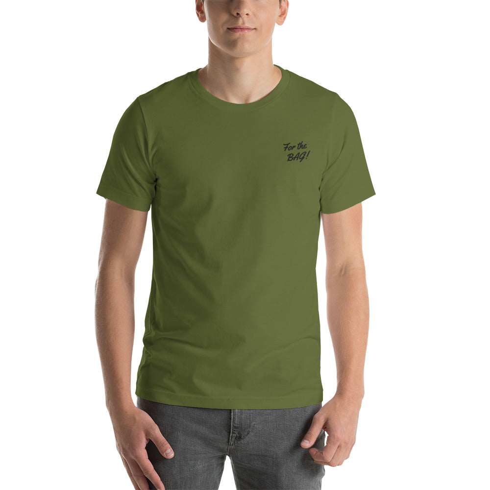 FortheBAG! Embroidered Green t-shirt