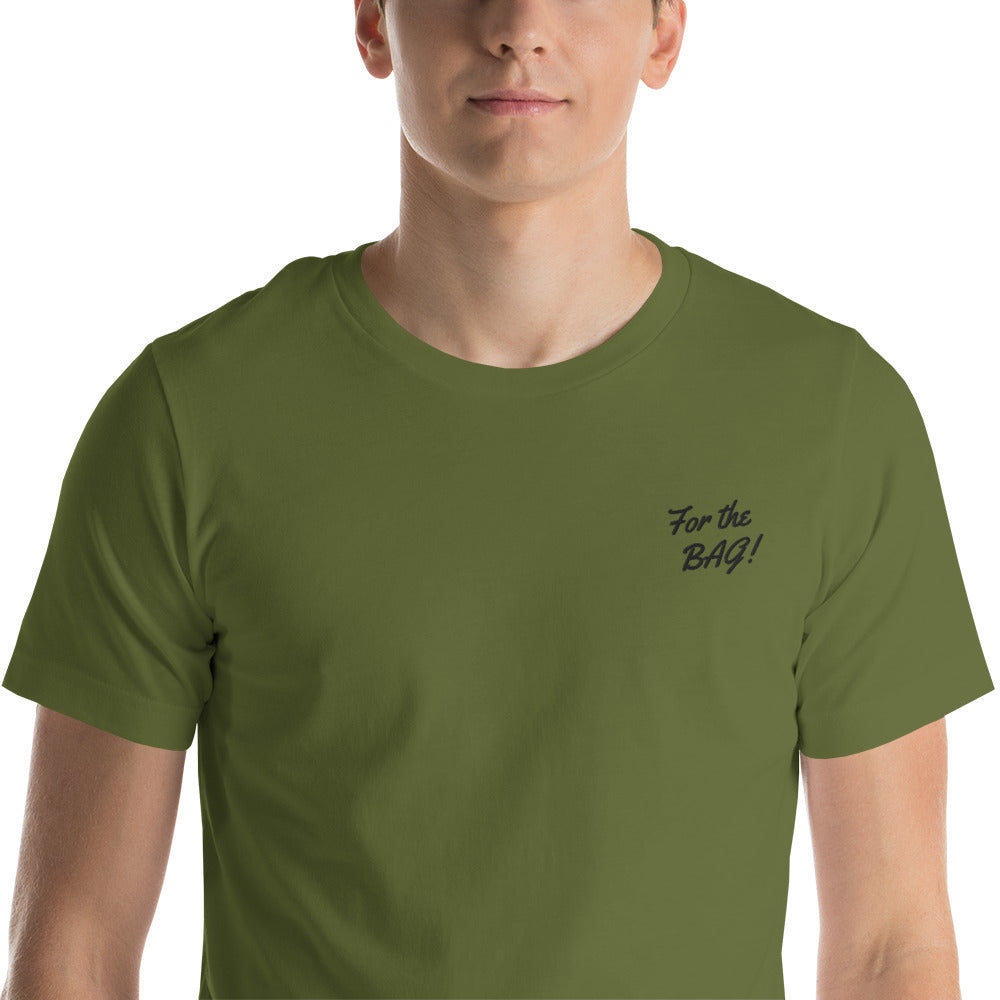 FortheBAG! Embroidered Green t-shirt