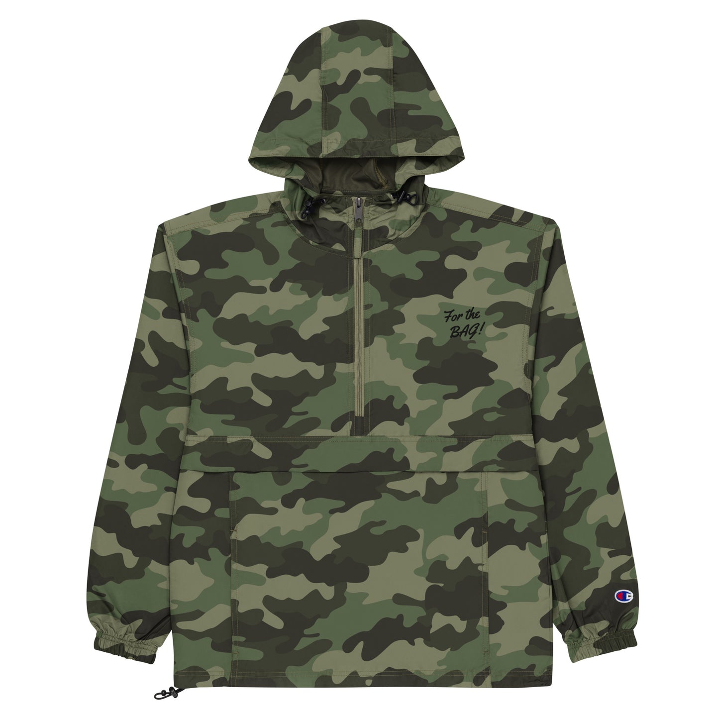 FortheBAG! Embroidered Champion Packable Jacket