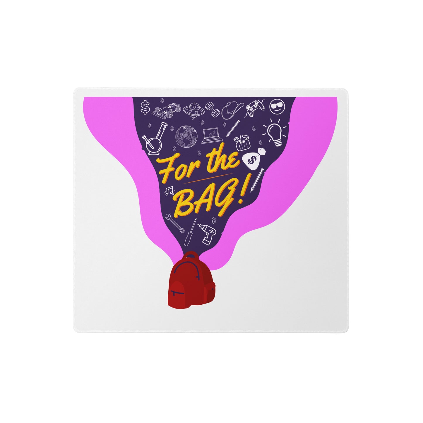 FortheBAG! Backpack design mouse pad