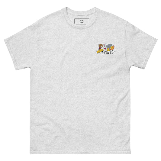 White Embroidered Cub Chunes Shirt