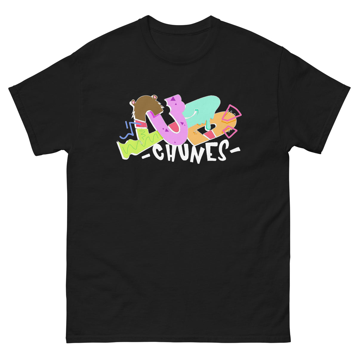 Black DGT Multi-colored Cub Chunes Shirt