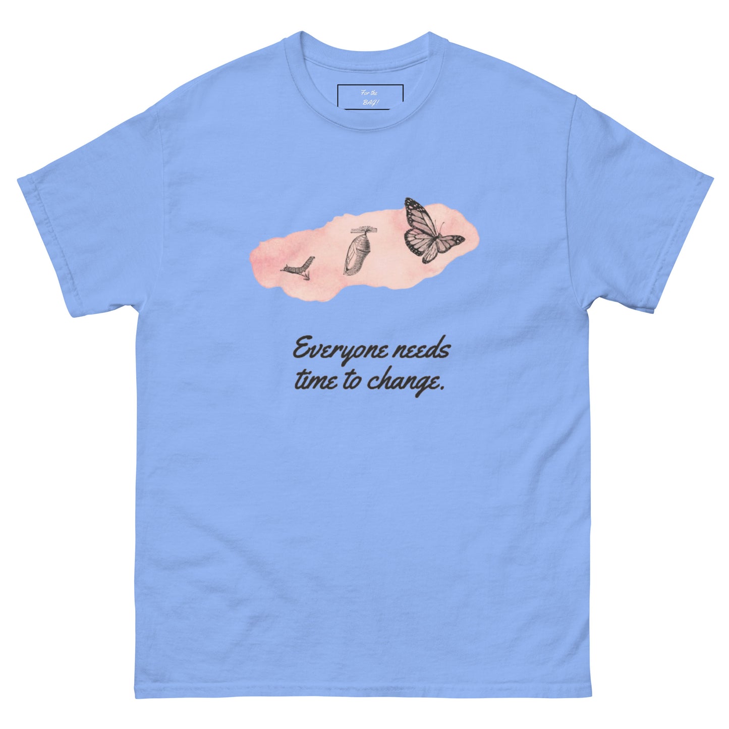 Light Blue Life of a caterpillar Shirt