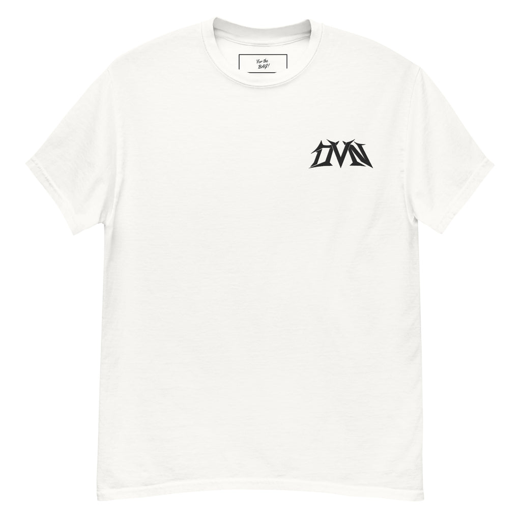 White Embroidered DVN Shirt