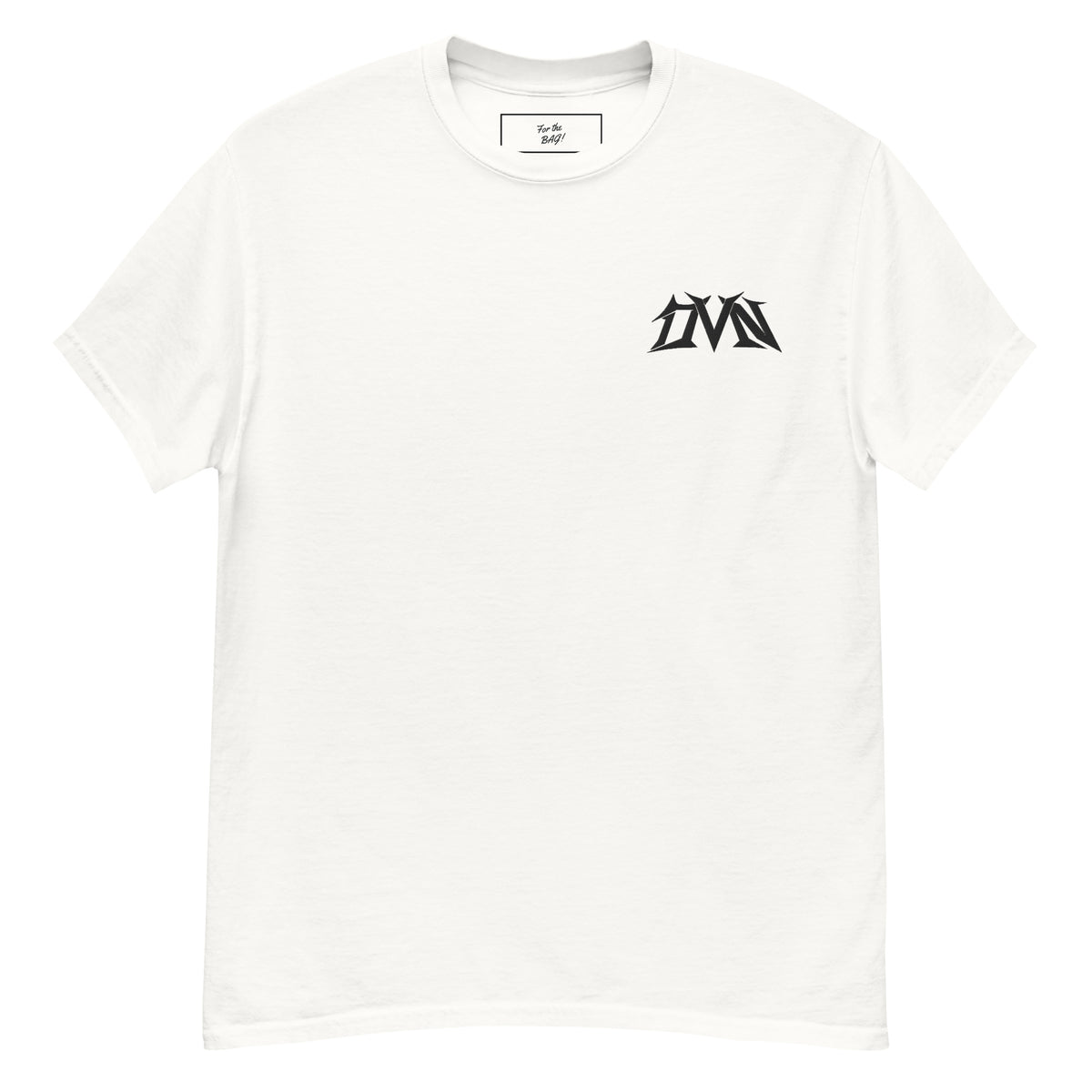 White Embroidered DVN Shirt