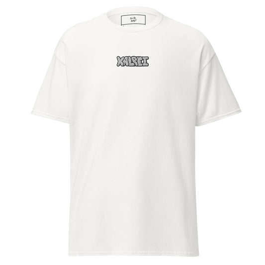 White Embroidered Center Logo Kalrei Shirt