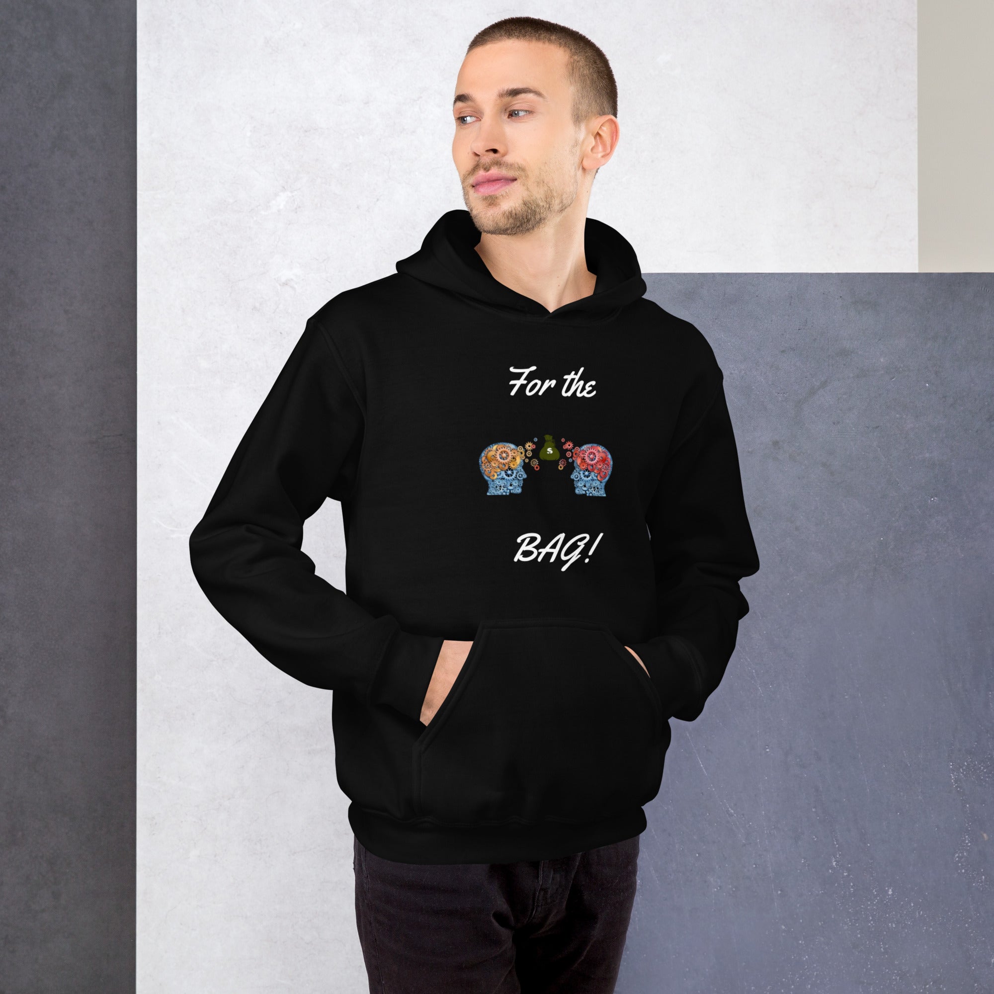 Black FortheBAG! DGT Sharing Money Knowledge Hoodie