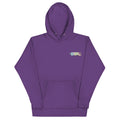 Purple Embroidered Steak Hoodie