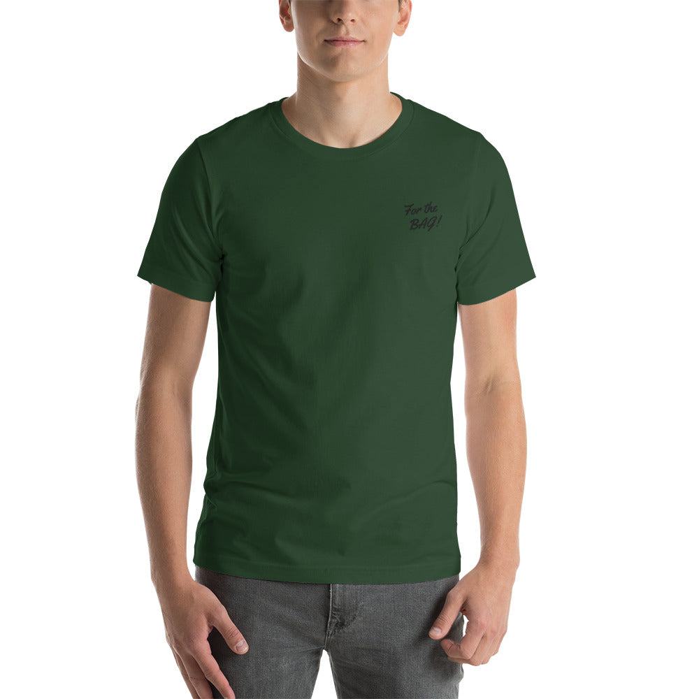 FortheBAG! Embroidered Green t-shirt
