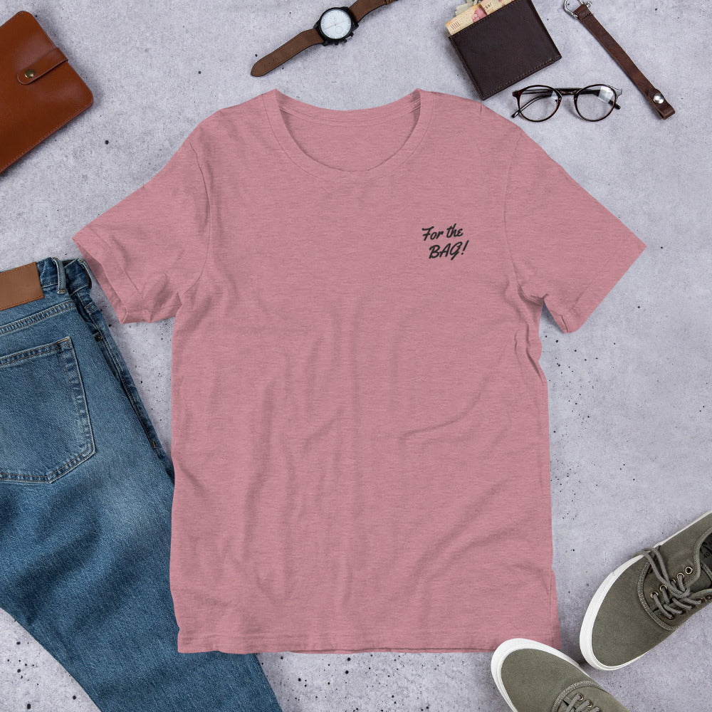 FortheBAG! Embroidered Pink t-shirt