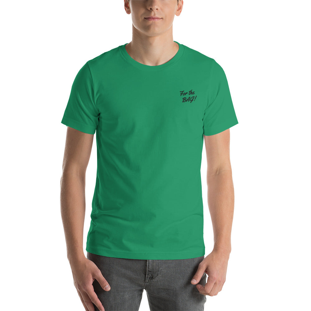 FortheBAG! Embroidered Green t-shirt
