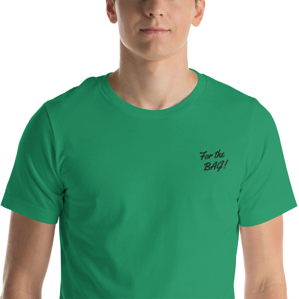 FortheBAG! Embroidered Green t-shirt